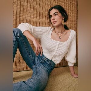 Sezane Marietta Jumper Ecru